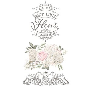 Decor Transfers Fleur L'amour